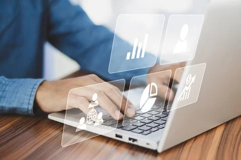 Document Management System or DMS. Consultant information technology, Docum.. Stock Photos