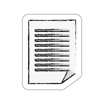 Document page icon Stock Illustration
