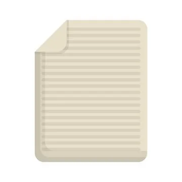 Document page icon 스톡 일러스트