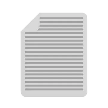 Document page icon Stockillustratie