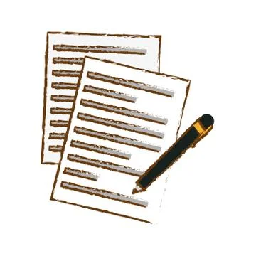 Document pages icon Stockillustratie