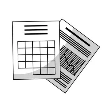 Document pages icon Stockillustratie