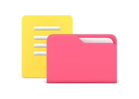 Document paper page folder archive storage datum cyberspace catalog organiz.. Stock Illustration