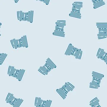 Document paper stack glyph seamless pattern Stock Illustration