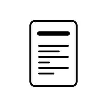 Document papers pile icon. Document sign. Vector isolated on background. Illustrazione stock