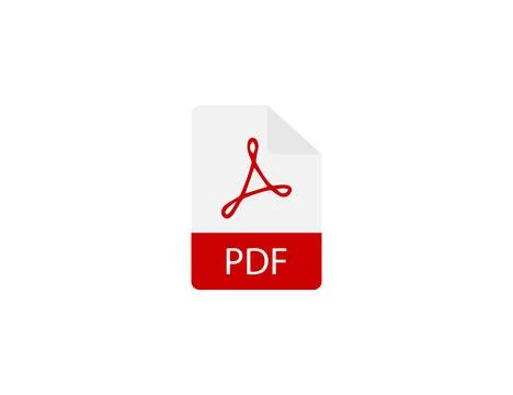 Document, pdf, format icon. Vector illustration. Stock Illustration