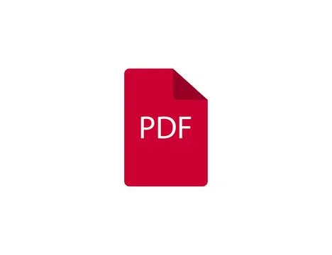 Document, pdf, format icon. Vector illustration. Stock Illustration
