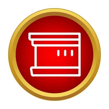 Document printer icon with paper output symbol イラスト素材
