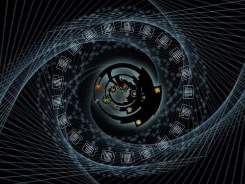 Document Processing Stockillustratie