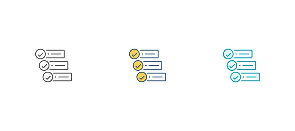 Document review process and quality control concept. Certificate management.. 스톡 일러스트