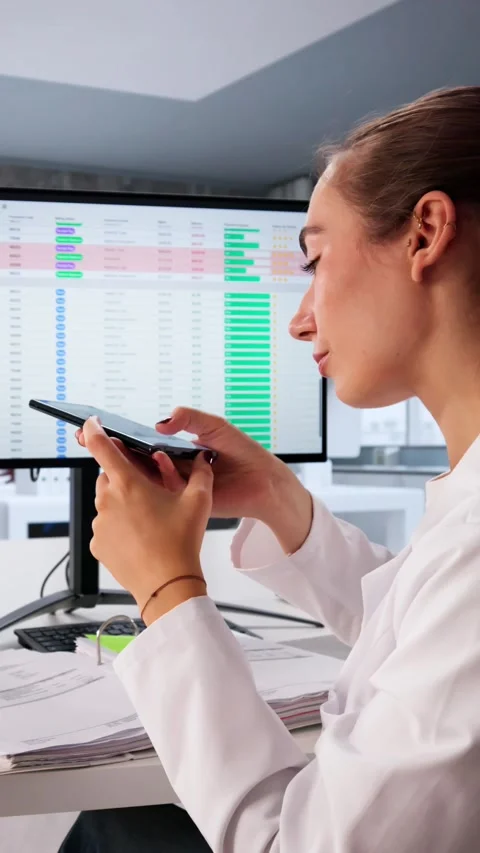 Document Scanner App For Paper Invoices Stock Footage 314134183