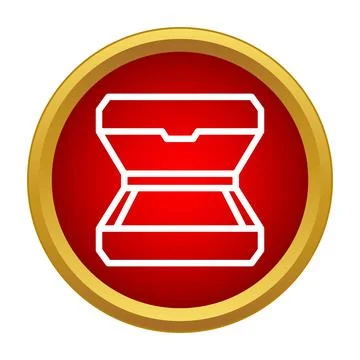 Document scanner office hardware or electronic equipment icon イラスト素材
