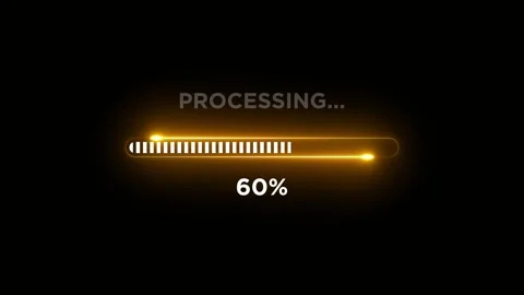 Document scanner paper scan loading bar animation isolated on black background Stock Footage 319486351