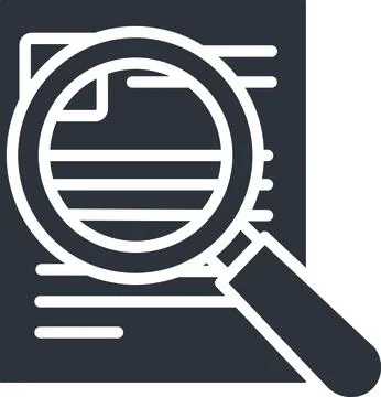 Document search Stock Illustration