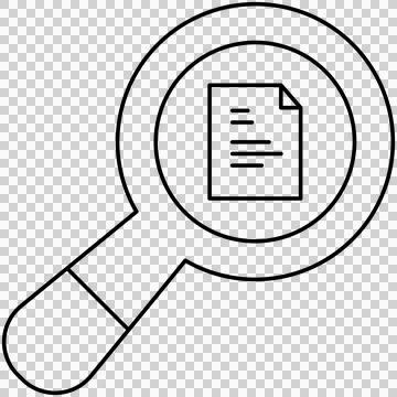 Document search Illustration