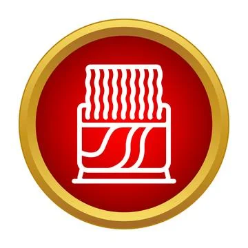 Document shredder machine icon for data security 스톡 일러스트
