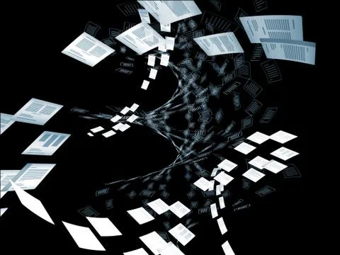 Document Space 스톡 일러스트