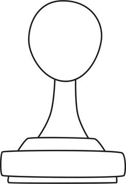 Document Stamp Seal Icon Stock Illustration