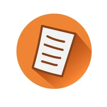 Document symbol Ilustración de archivo