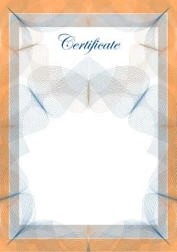 Document template, vector illustration Stock Illustration