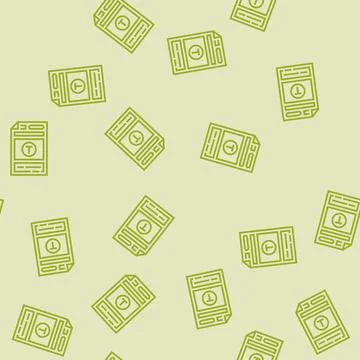 Document templates technical writer line seamless pattern 스톡 일러스트