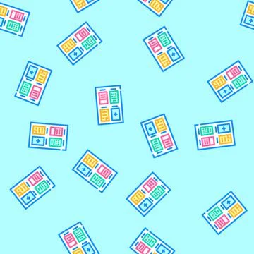 Document templates technical writer vector seamless pattern Stock Illustration