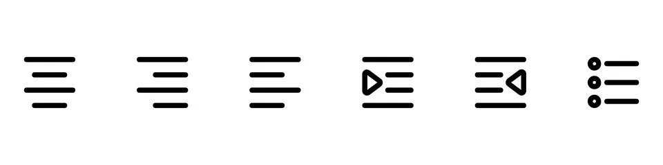 Document text editing vector line icon for app, mobile website responsive Stock Illustration