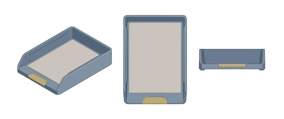 Document Tray Stockillustratie
