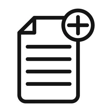 Document Upload Icon Ideal for File Management Systems Stock Illustration