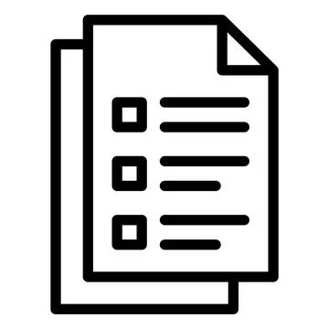 Document Vector Icon Design Illustration Stock Illustration