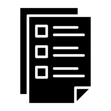 Document Vector Icon Design Illustration Stock Illustration