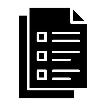 Document Vector Icon Design Illustration Stock Illustration