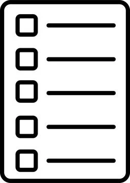 Document vector icon, Text page , Paper sign, Note page of book Stock-Illustration