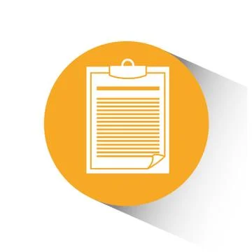 Document vector illustration , vector icon 스톡 일러스트
