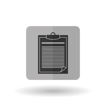 Document vector illustration , vector icon 스톡 일러스트