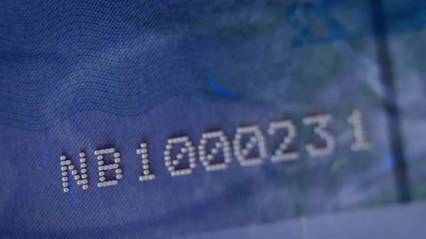 Document of the virtual state. Stock Footage 254590180