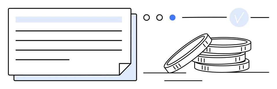 Document Workflow with Monetary Gain Simplifying Finance Processes for Bett.. イラスト素材