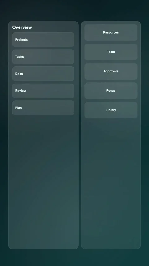 Document Workflow Studio Premium Gradient SaaS Interface Vertical Animation Stock Footage 345154424