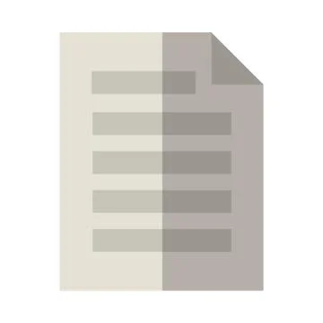 Document written in white background 스톡 일러스트