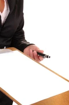 Document for your signing Stock Photos