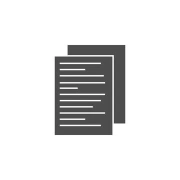 Documentation icon. Elements of web icon. Premium quality graphic design icon Illustrazione stock