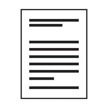 Documentation icon vector for business file data and information report 스톡 일러스트