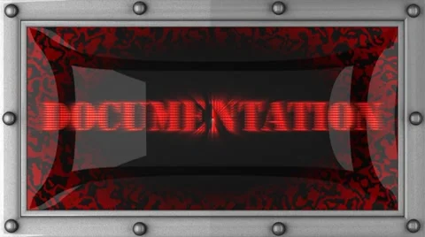 Documentation on led Stock Footage 8699390