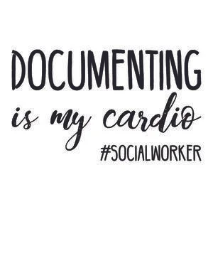 Documenting Is My Cardio Stock Illustration