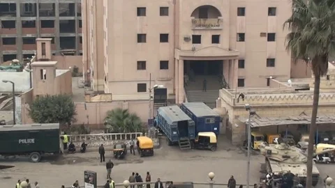Documenting peaceful demonstrations in the heart of Cairo Stock Footage 114816782