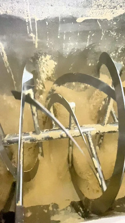 Documenting a Steady Handled Cleaning Task at a Wet Workspace Stock Footage 333306759