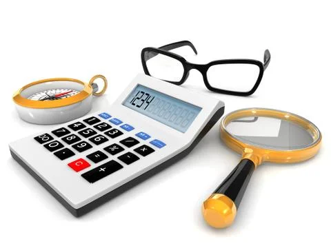 Documents Business Graph Stock Illustration