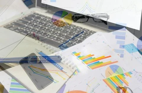 Documents computer Stock Photos