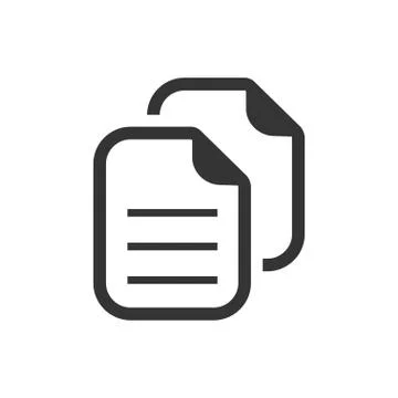 Documents file icon Illustration