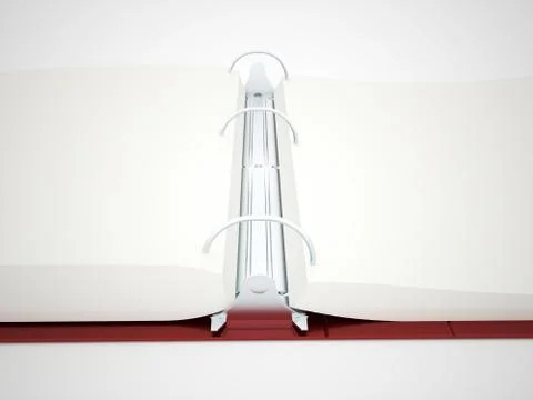 Documents folder book rendered Stockillustratie